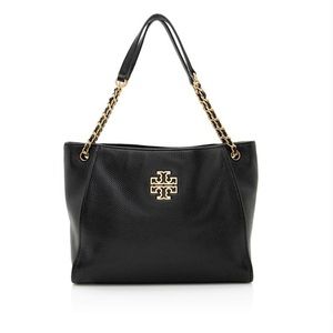 Tory birch triple Britton leather shoulder bag